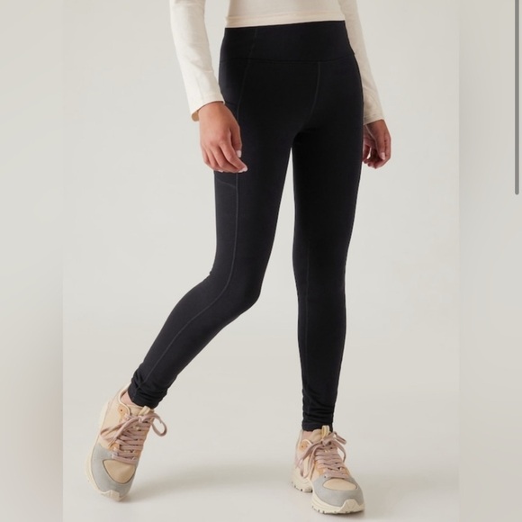 Athleta Other - NWT Athleta Girls Polartec Stash Tight in black, size Large / 12. 🖤